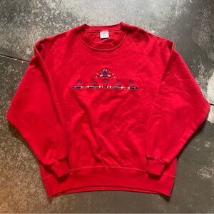 Vintage Sz Medium Aspen Embroidered Heavyweight Crewneck Sweatshirt